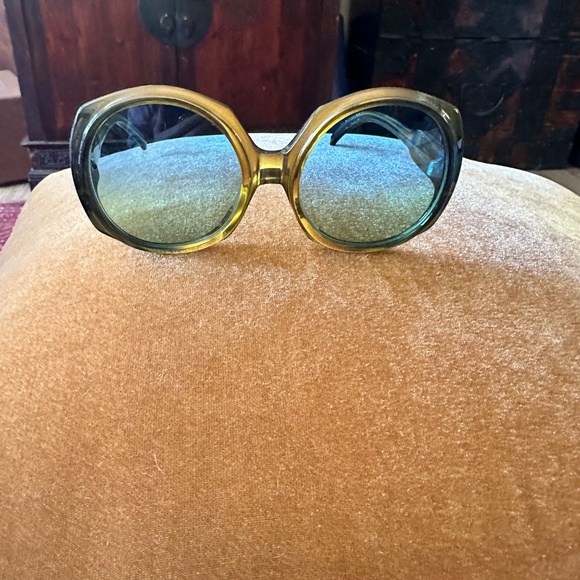 Rare Vintage Round Dior Ombré Sunglasses - Picture 8 of 8